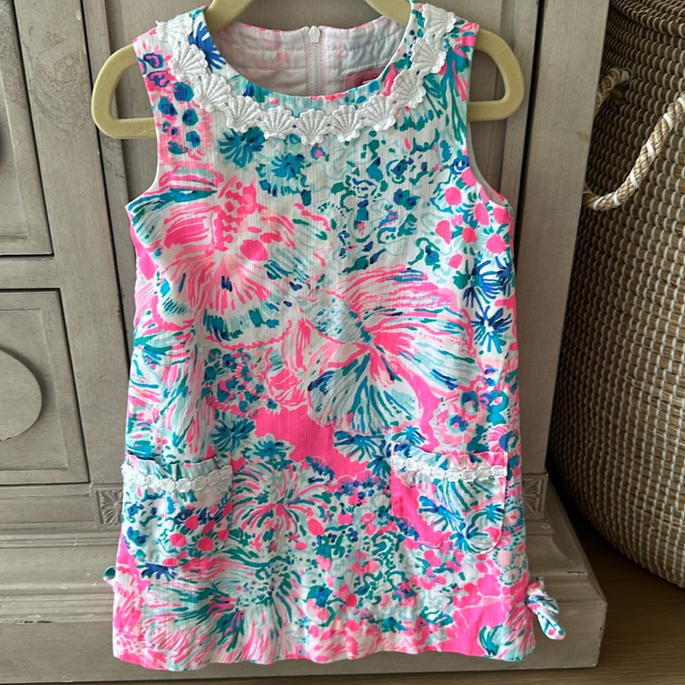 Lilly Pulitzer Pink Shift Dress